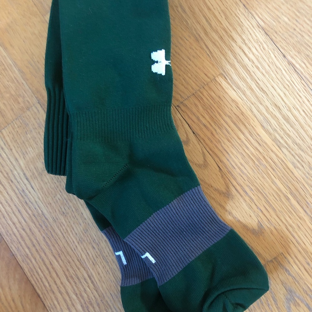 Under Armour Men's Athletic Socks in Dark Green
